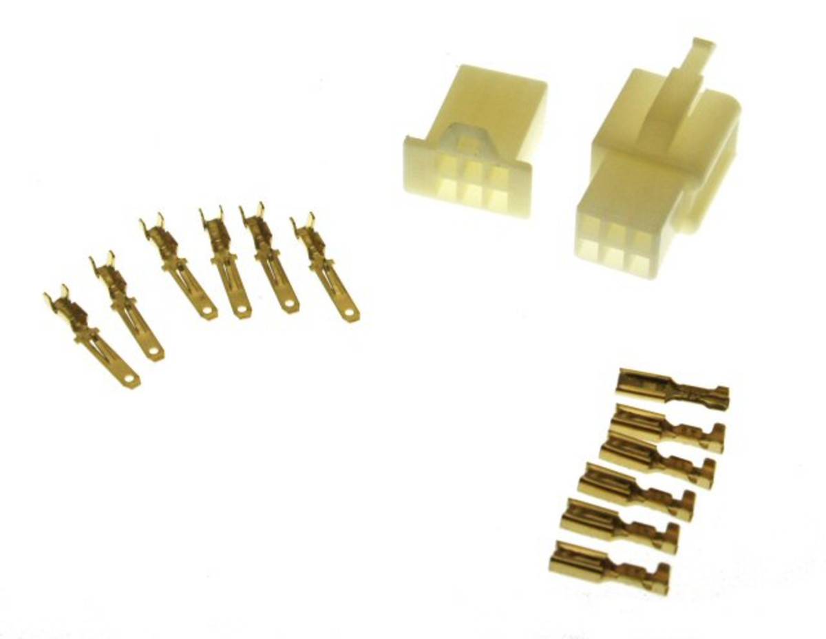 Universal Parts 6 Pin Connector Kit – 2.8mm Pin
