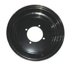 Rim - 10", Front, Black 4/110 ,3+2 OEM Trailmaster/Hammerhead/Kandi