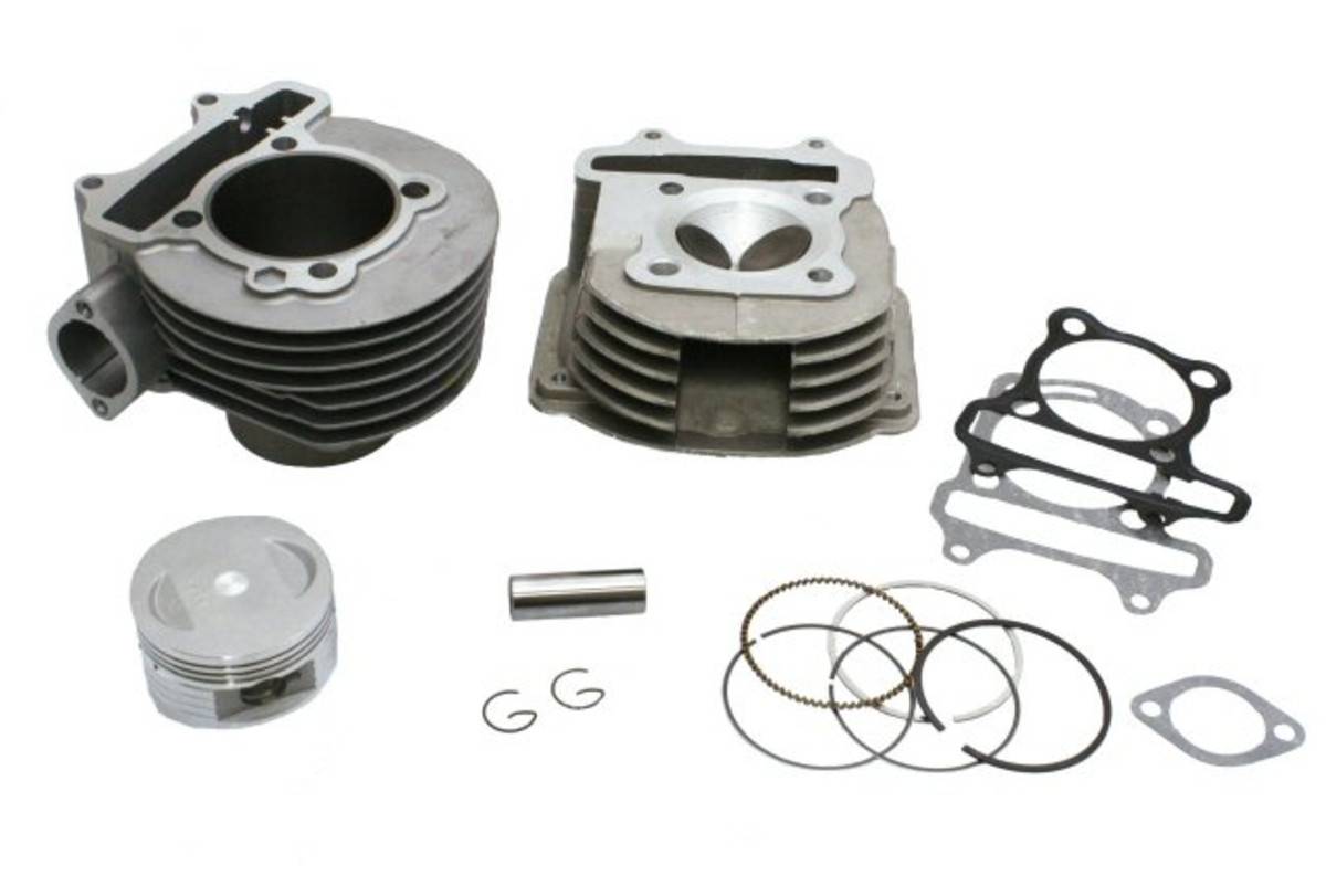 GY6 Cylinder and Head Kit – STOCK REPLACEMENT- 57.4MM (FOR YERFDOG/CROSSFIRE/ DUNE/ REACTION-HOWHIT MOTORS)
