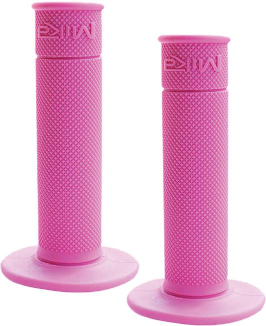 MIKA METALS 50/50 WAFFLE GRIPS (PINK)