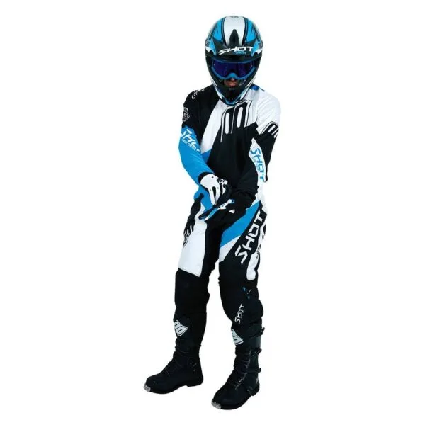 SHOT RACE GEAR - Devo Alert MX Pant - BLUE/BLACK - SZ 28 - Image 4