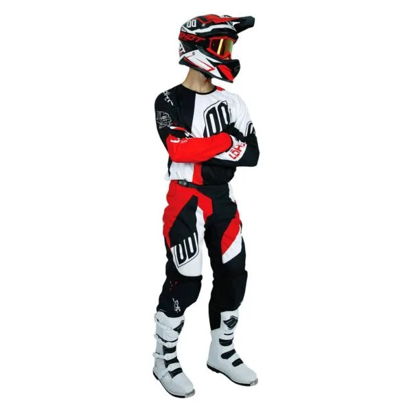 SHOT RACE GEAR - Devo Alert MX Pant - RED/BLACK - SZ 28 - Image 4