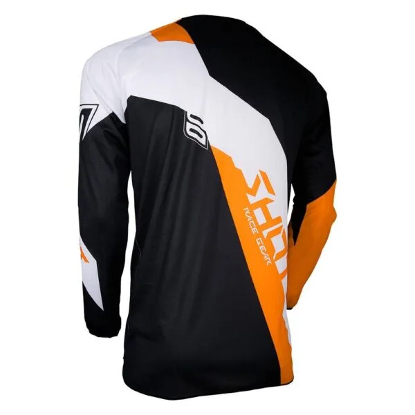 SHOT RACE GEAR ALERT JERSEY - ORANGE/BLACK - MEDIUM - Image 2