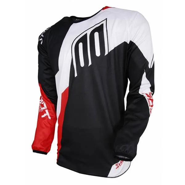 SHOT RACE GEAR ALERT JERSEY - RED/BLACK - MEDIUM