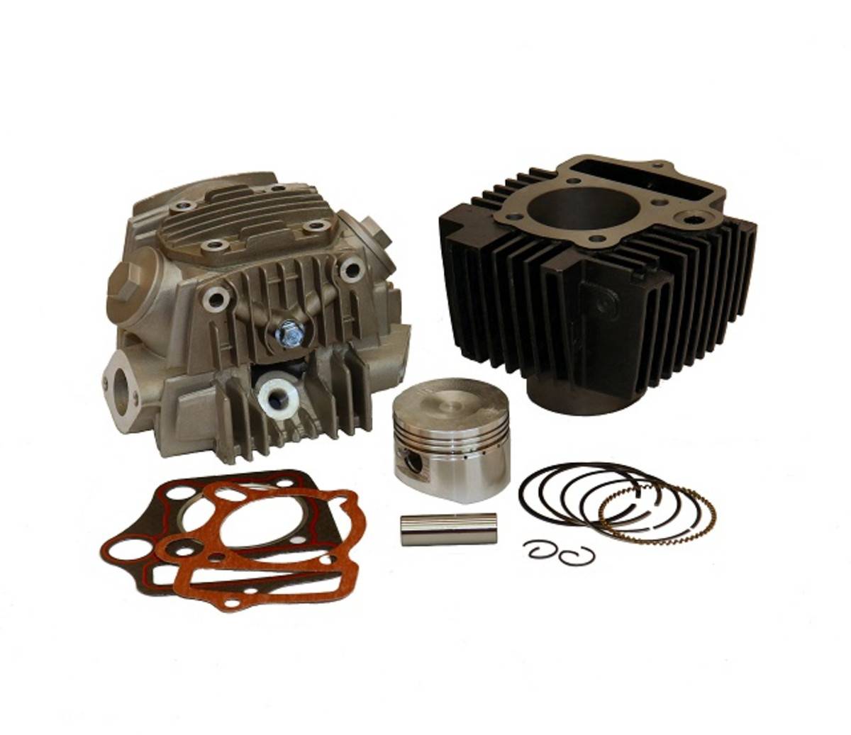 Universal Parts Horizontal Honda Style Cylinder & Head Kit (125CC PITBIKE/ATV)