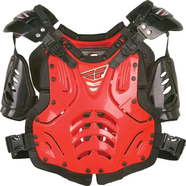 FLY RACING CONVERTIBLE II ROOST GUARD RED JUNIOR