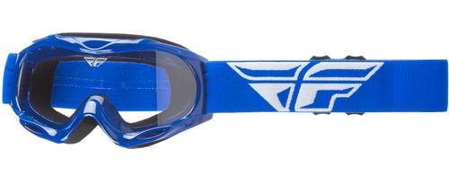 FLY RACING –  YOUTH FOCUS GOGGLE – BLUE – CLEAR LENS