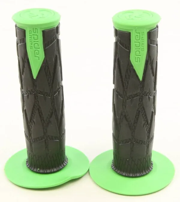 SPIDER M1 DUAL DENSITY GRIPS GREEN/BLACK