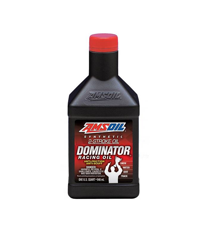 AMSOIL – DOMINATOR® Synthetic 2-Stroke Racing Oil