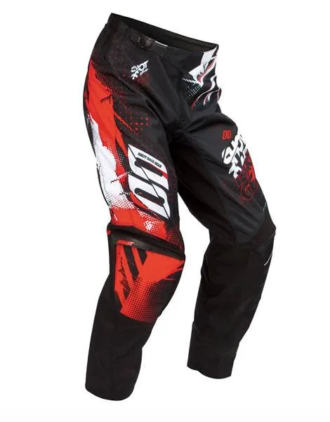 SHOT RACE GEAR - DEVO CAPTURE PANT - RED - SZ 34