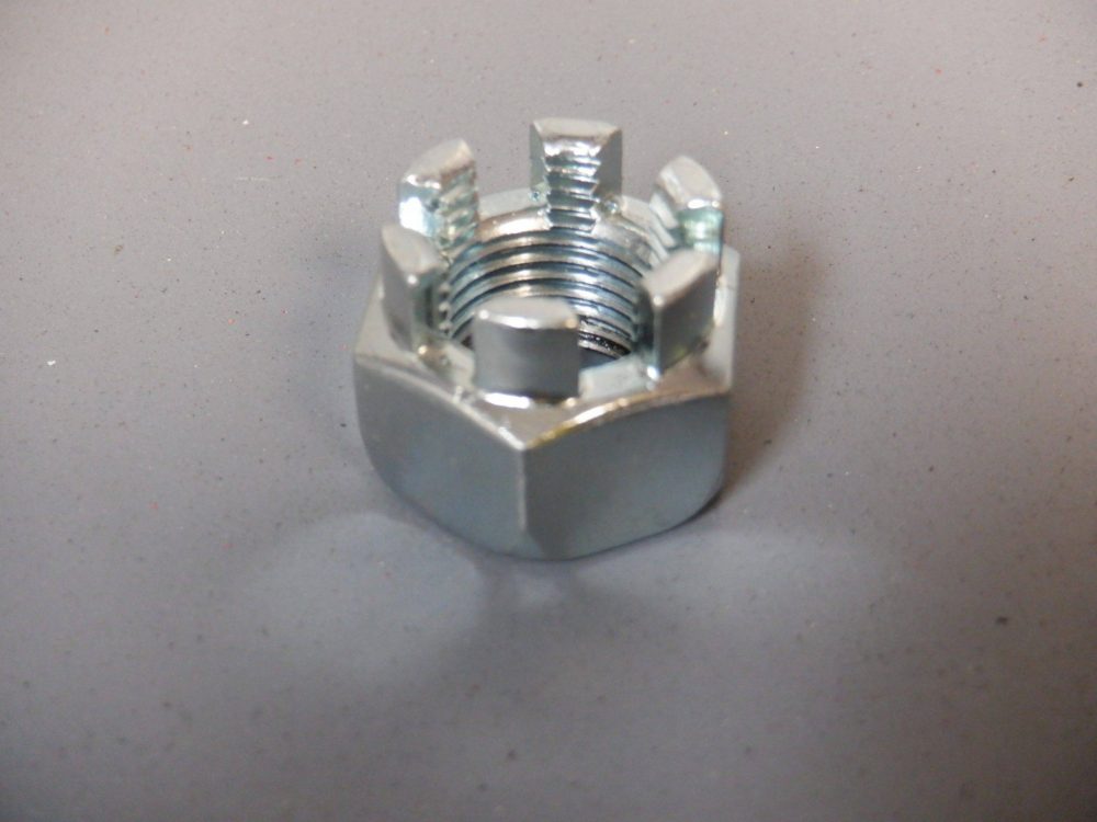 M16x1.5 Slotted Castle Nut