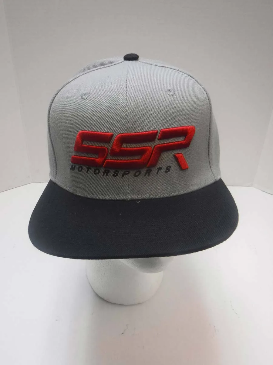 SSR MOTORSPORTS HAT GREY/BLACK
