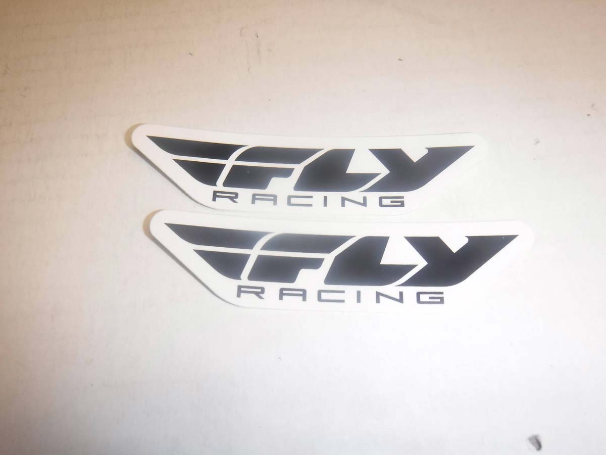 FLY RACING 4″ DECAL (PAIR)