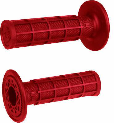 ODI Single-Ply MX Ruffian Full-Waffle Grips – RED