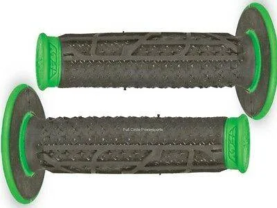 Fly Racing Pilot 2 MX Grips (GREEN/BLACK)