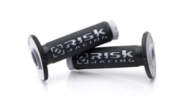 RISK RACING FUSION MX GRIPS BLACK/GREY