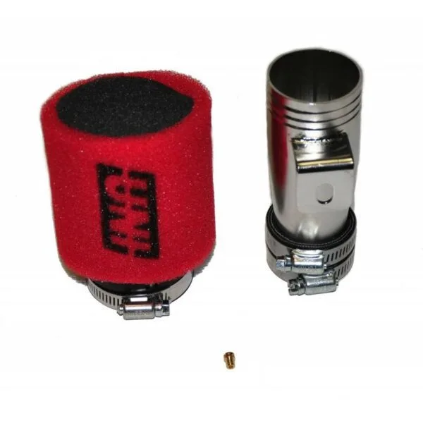 HIGH PERFORMANCE VELOCITY STACK/ UNI FILTER COMBO FOR GY6/150CC (KIT)