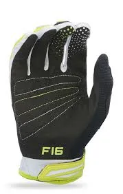 FLY RACING F-16 GLOVE - SZ 2 -YOUTH S - BLACK/LIME - Image 2