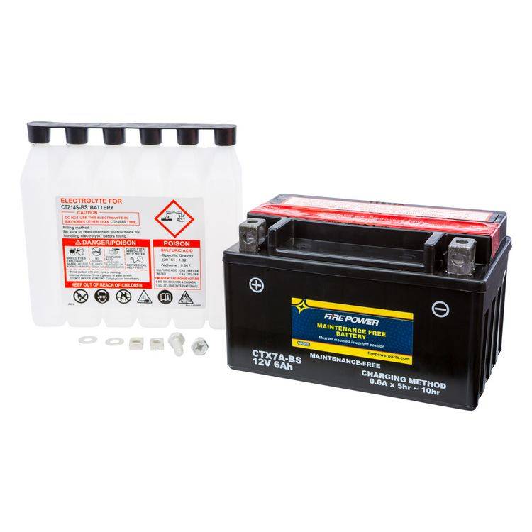 Fire Power Maintenance Free Battery CTX7A-BS