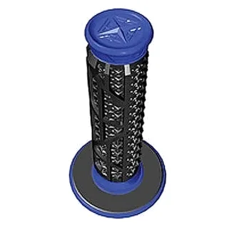 Fly Racing Pilot 2 MX Grips (BLUE/BLACK) - Image 2