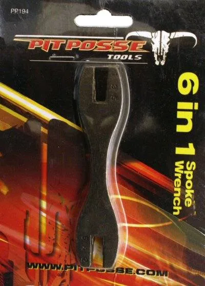 Pit Posse 6-In-1 Spoke Wrench - Image 2