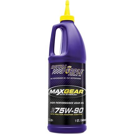 ROYAL PURPLE MAX GEAR – QT – HIGH PERFORMANCE SYNTHETIC GEAR OIL