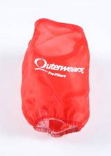 Outerwears Universal Pre-Filter – 31/2″ x 5″ – RED