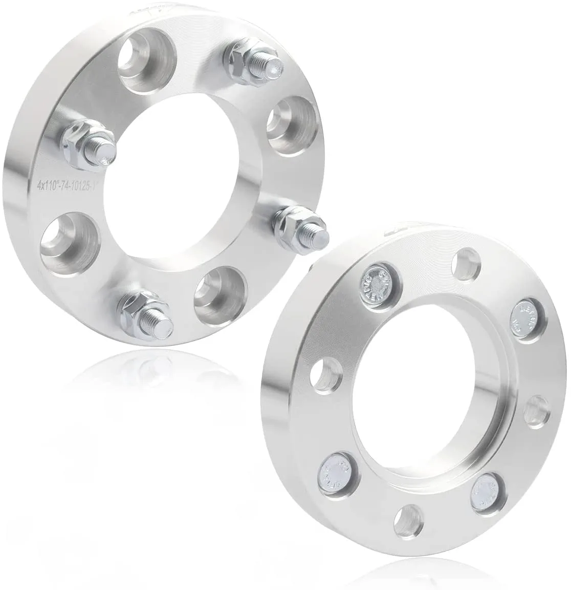BILLET ALUMINUM WHEEL SPACER 1″ 4/110 SET OF 2
