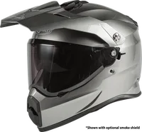 GMAX AT-21 ADVENTURE HELMET  TITANIUM  MEDIUM