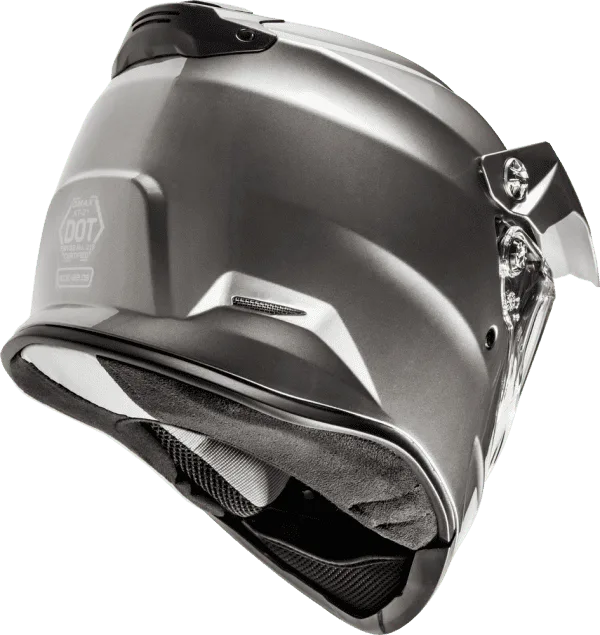 GMAX AT-21 ADVENTURE HELMET  TITANIUM  MEDIUM - Image 3