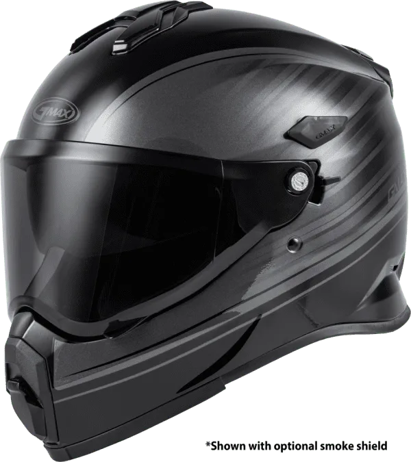 GMAX AT-21 ADVENTURE HELMET  BLACK/GREY  XL - Image 4