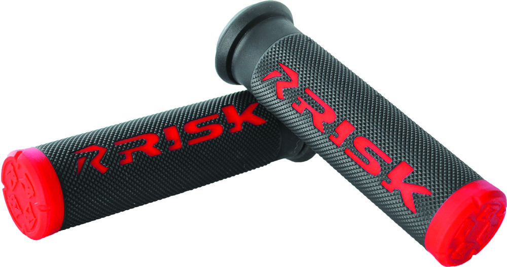 RISK RACING FUSION 2.0 ATV GRIPS RED