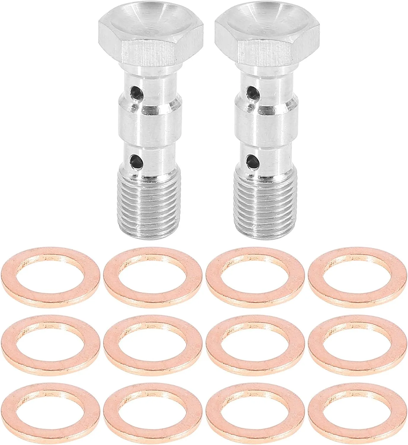 STAINLESS STEEL DOUBLE BANJO BOLT M10X1.25