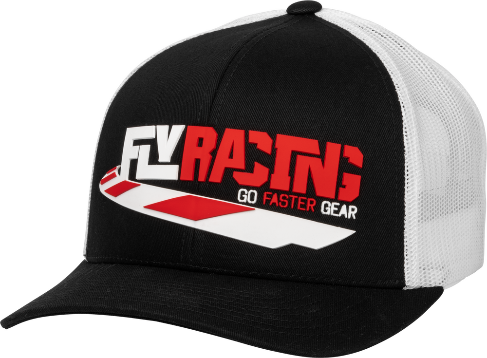FLY RACING LOWSIDE HAT BLACK/WHITE