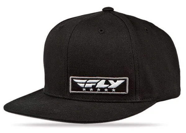 FLY RACING FLY STREET SNAPBACK HAT BLACK BLACK O/S